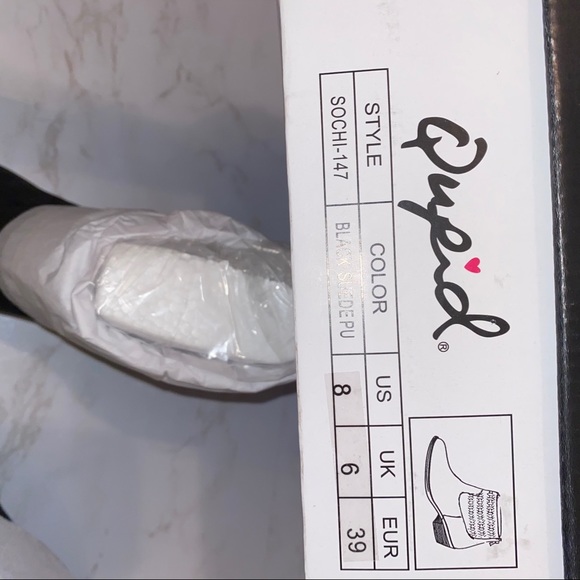 Qupid black boots - Picture 8 of 8